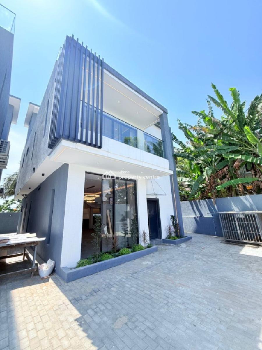 4 Bed Townhouse with Rooftop Terrace in a Gated Community with Pool, Dzorwulu, West Airport, Airport Residential Area, Accra, Townhouse for Sale