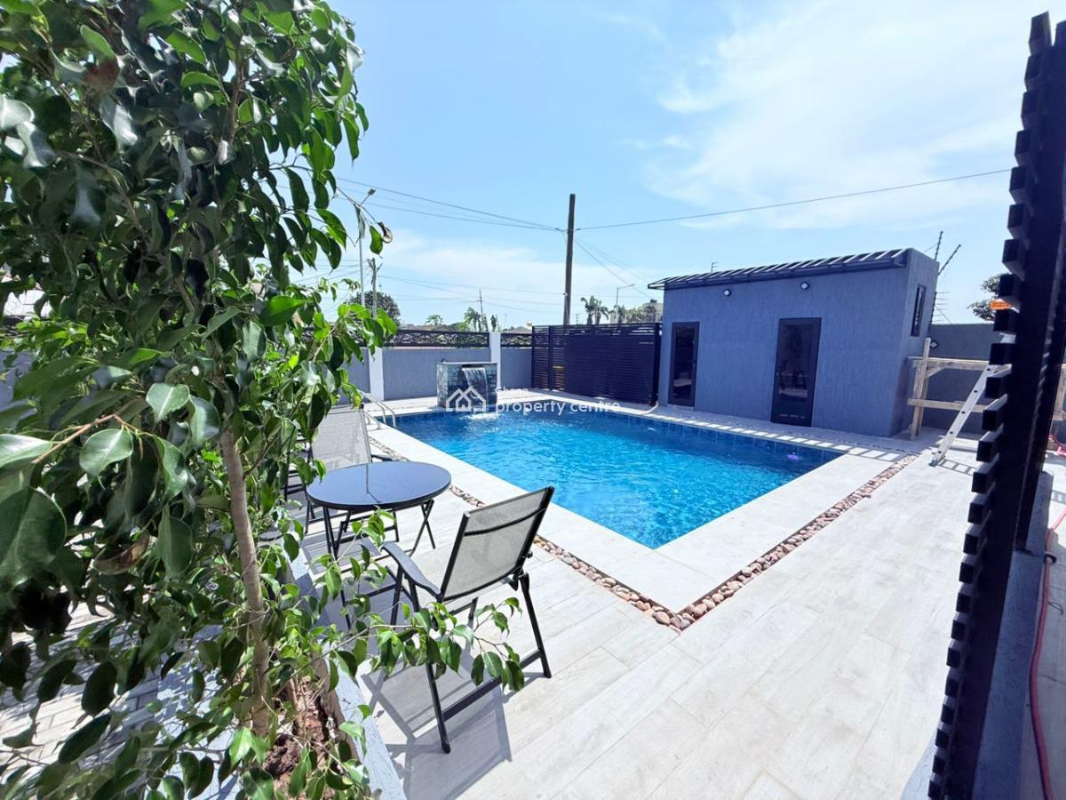 4 Bed Townhouse with Rooftop Terrace in a Gated Community with Pool, Dzorwulu, West Airport, Airport Residential Area, Accra, Townhouse for Sale