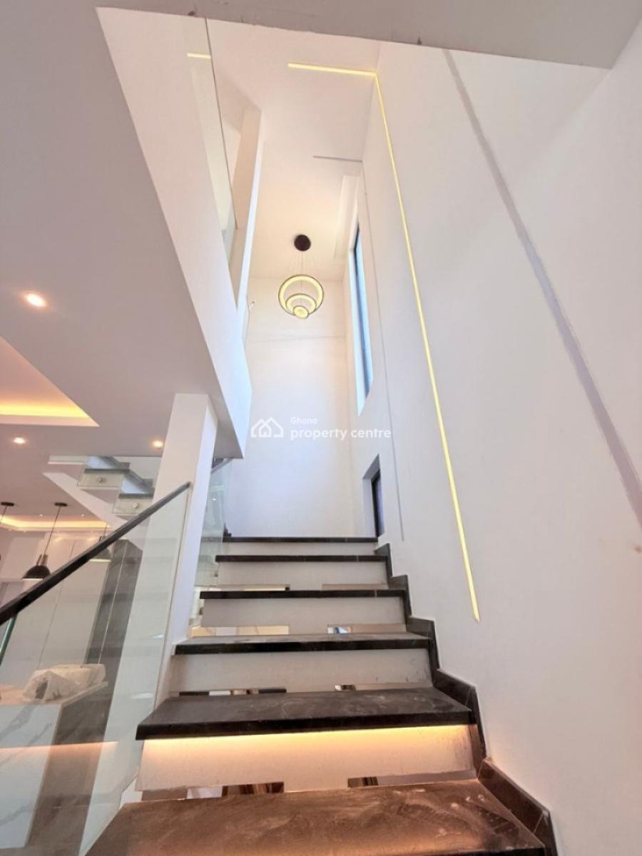 4 Bed Townhouse with Rooftop Terrace in a Gated Community with Pool, Dzorwulu, West Airport, Airport Residential Area, Accra, Townhouse for Sale