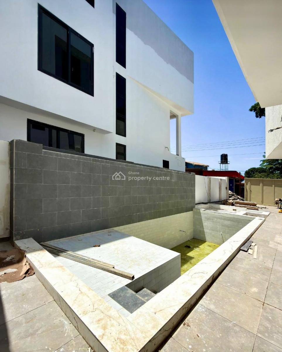 4 Bedroom Duplex with Swimming Pool and Staff Quarters, North Labone, Accra, Detached Duplex for Sale