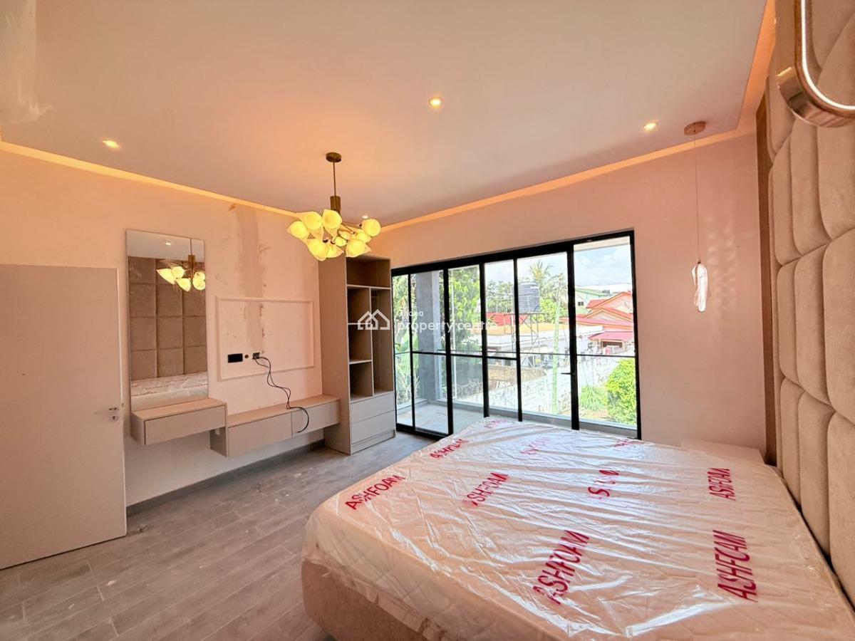 Furnished 4 Bed House with Boys Quarter in a Gated Community with Pool, Dzorwulu, West Airport, Airport Residential Area, Accra, Townhouse for Rent