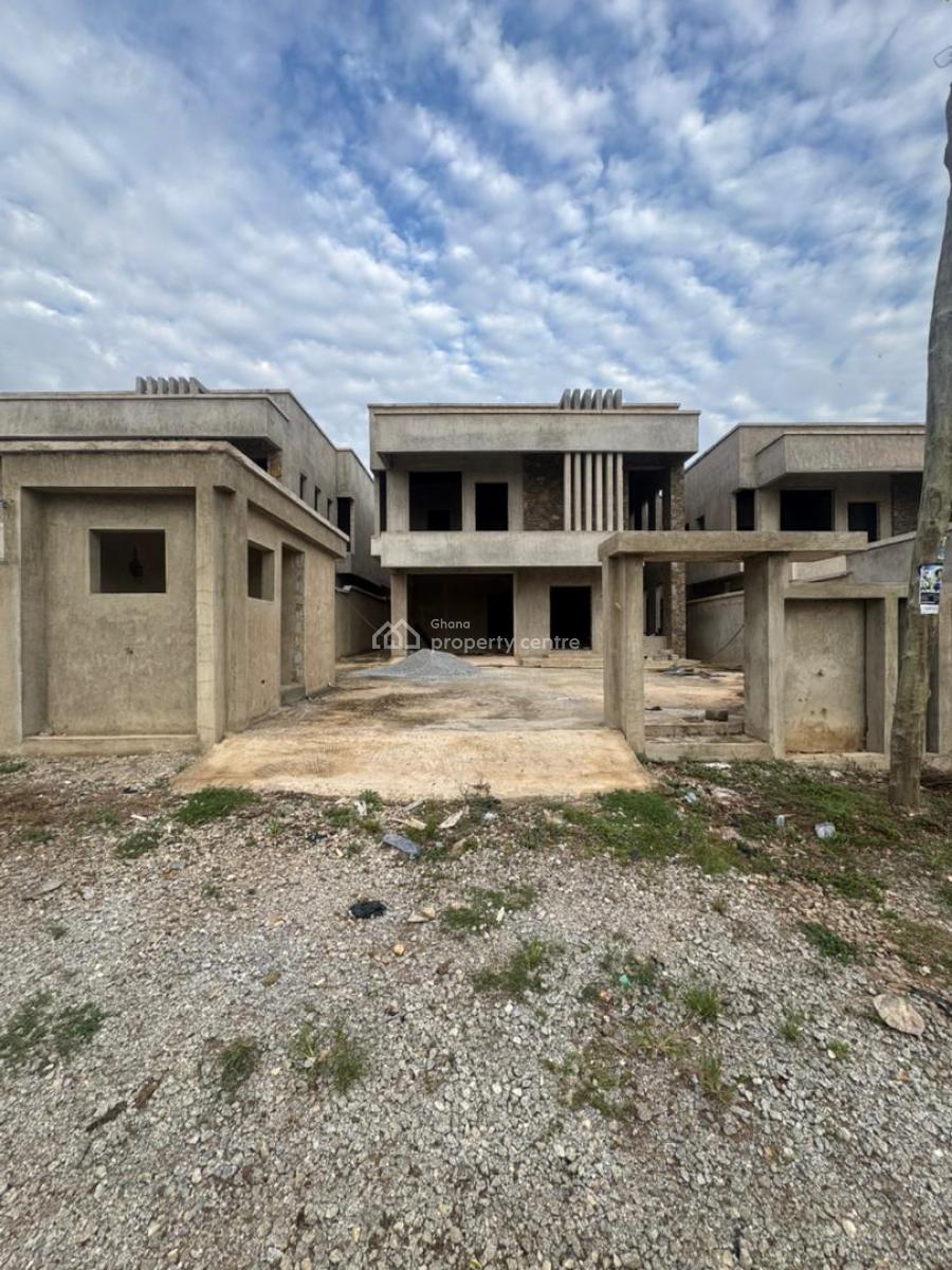 Uncompleted Modern 5-bedroom House, Kumasi Metropolitan, Ashanti, House for Sale