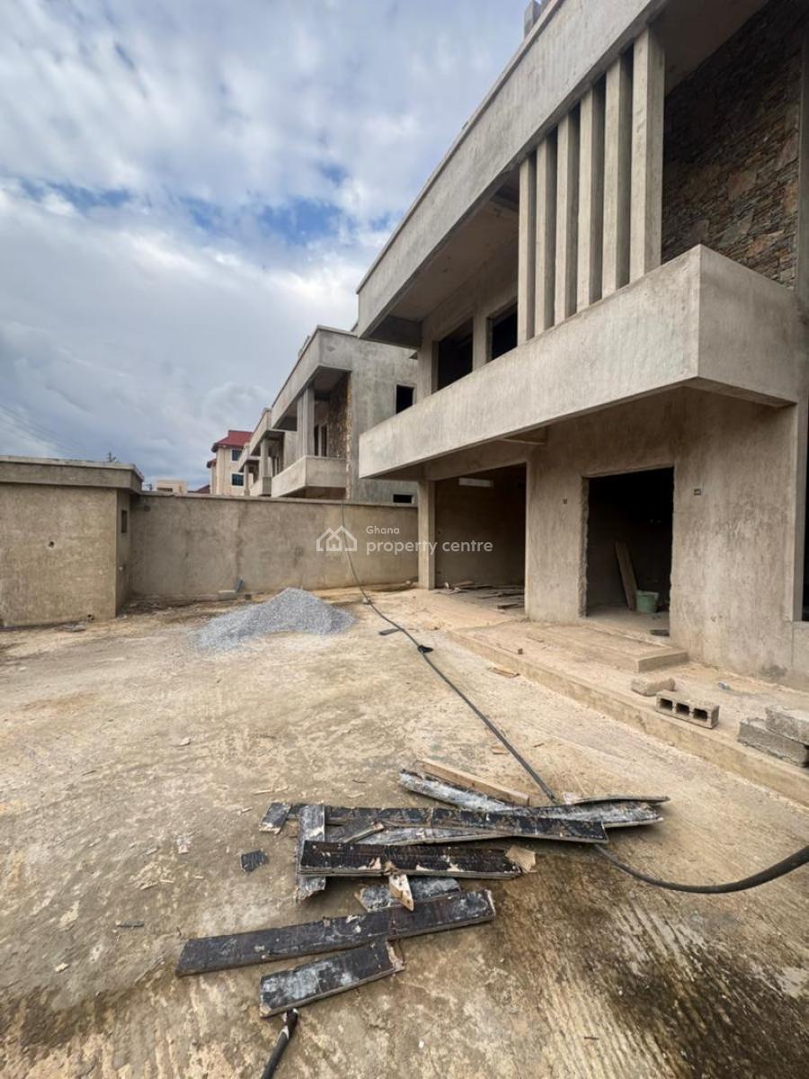 Uncompleted Modern 5-bedroom House, Kumasi Metropolitan, Ashanti, House for Sale