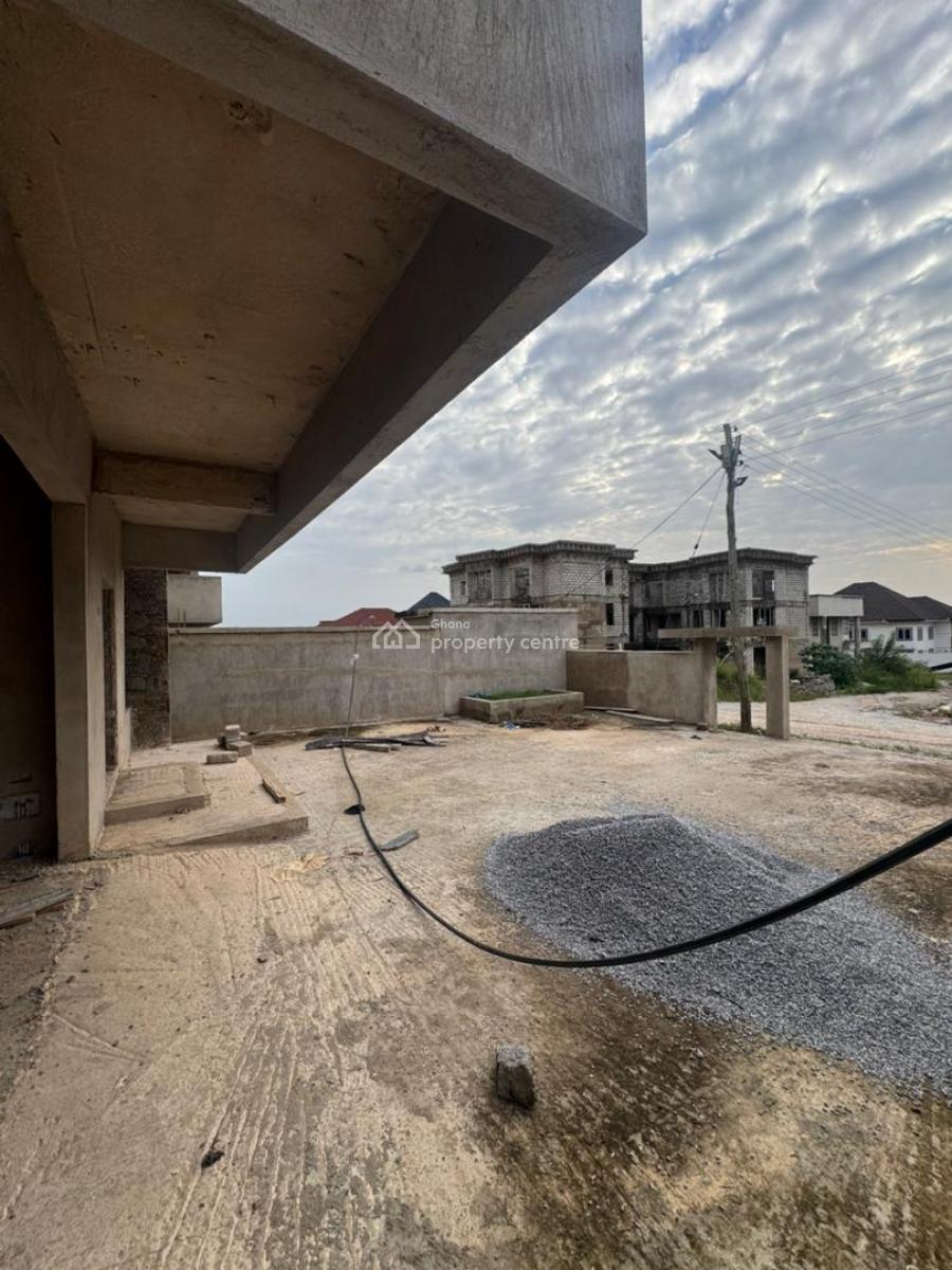 Uncompleted Modern 5-bedroom House, Kumasi Metropolitan, Ashanti, House for Sale
