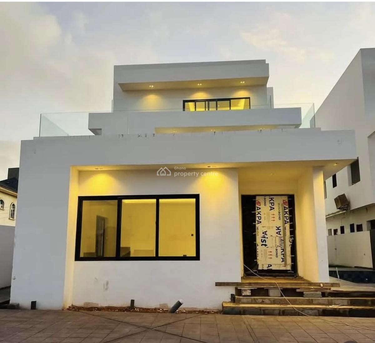 Luxury 5 Bedroom House with Pool, Ars, East Legon, Accra, Terraced Duplex for Sale