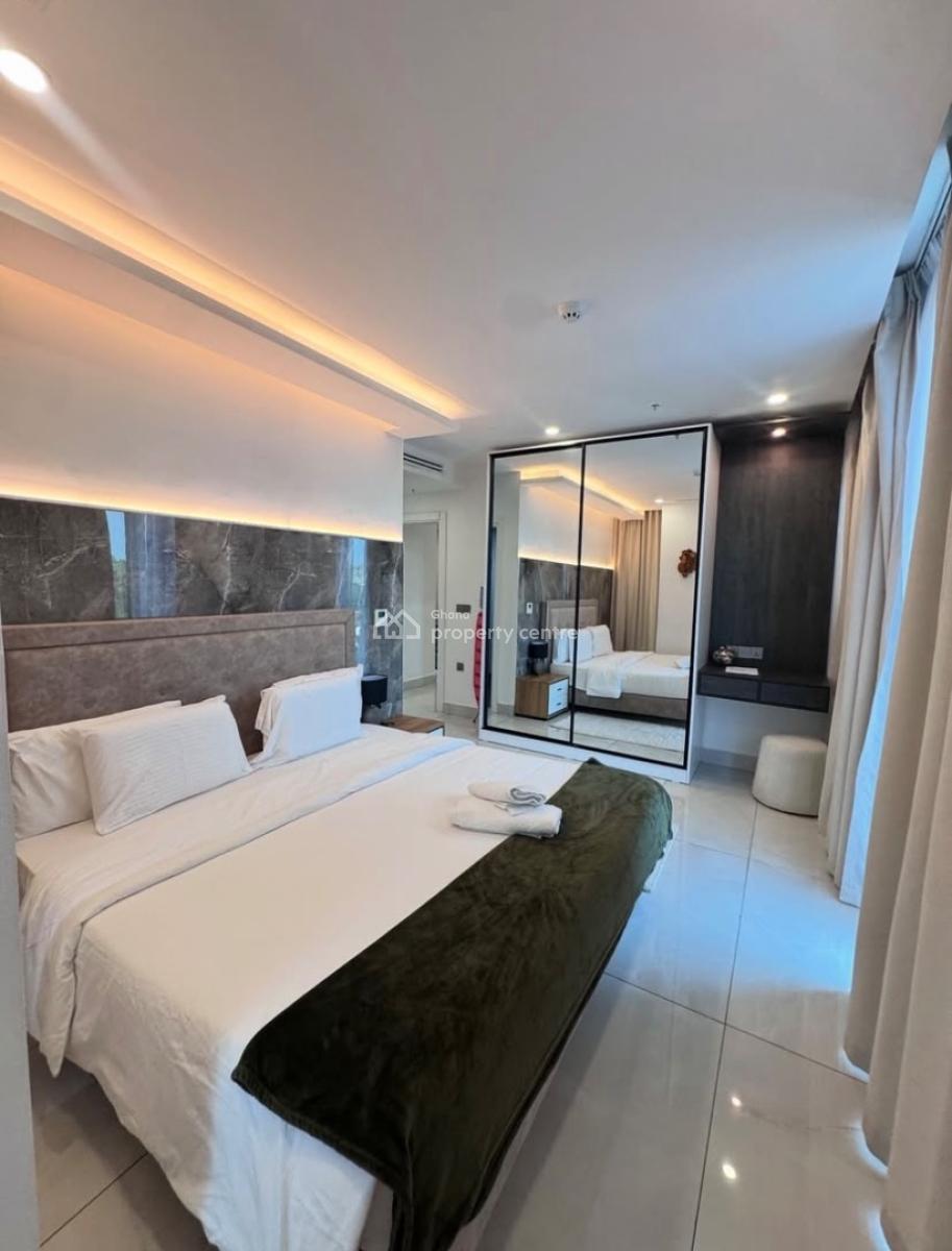 Luxury 2 Bedroom Apartment with Pool and Security, Airport Residential, Airport Residential Area, Accra, Single Room Self Contained for Sale