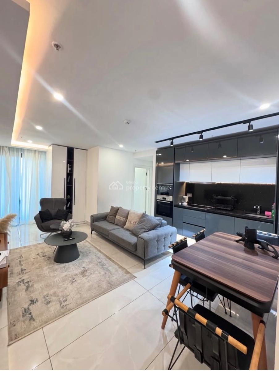 Luxury 2 Bedroom Apartment with Pool and Security, Airport Residential, Airport Residential Area, Accra, Single Room Self Contained for Sale
