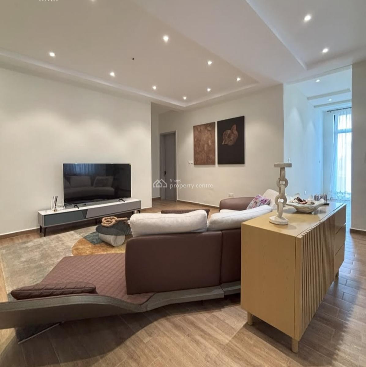 Luxury Apartments with Security, East Airport, East Airport, Airport Residential Area, Accra, Apartment for Rent