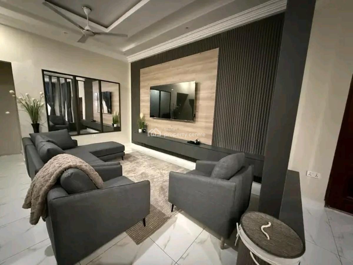 Modern Fully Furnished 2 Bedroom All Ensuite Apartment, Off Breakfast to Breakfast Road, Osu, Accra, Apartment for Rent
