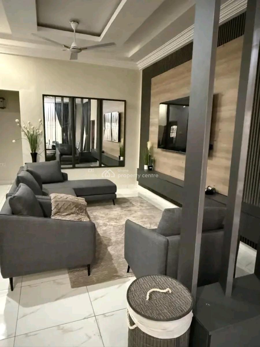 Modern Fully Furnished 2 Bedroom All Ensuite Apartment, Off Breakfast to Breakfast Road, Osu, Accra, Apartment for Rent