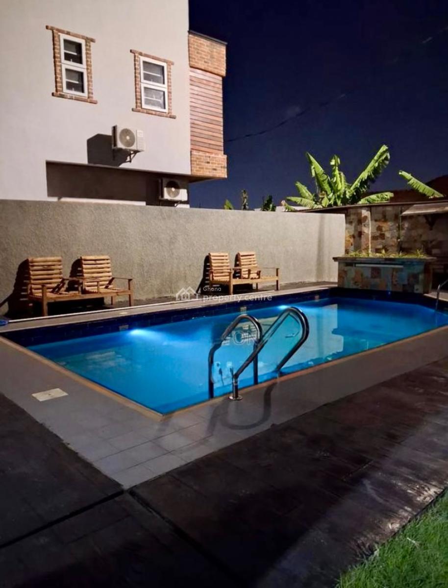 Detached 4 Bedroom Duplex in a Gated Community with Swimming Pool, Adjiringanor, East Legon, Accra, Detached Duplex for Rent