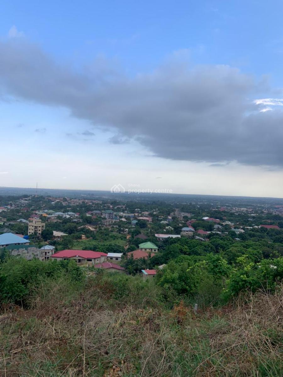 Flood Free Hill View Lands  a Min From The Main Road, Dodowa, Shai Osudoku, Accra, Residential Land for Sale