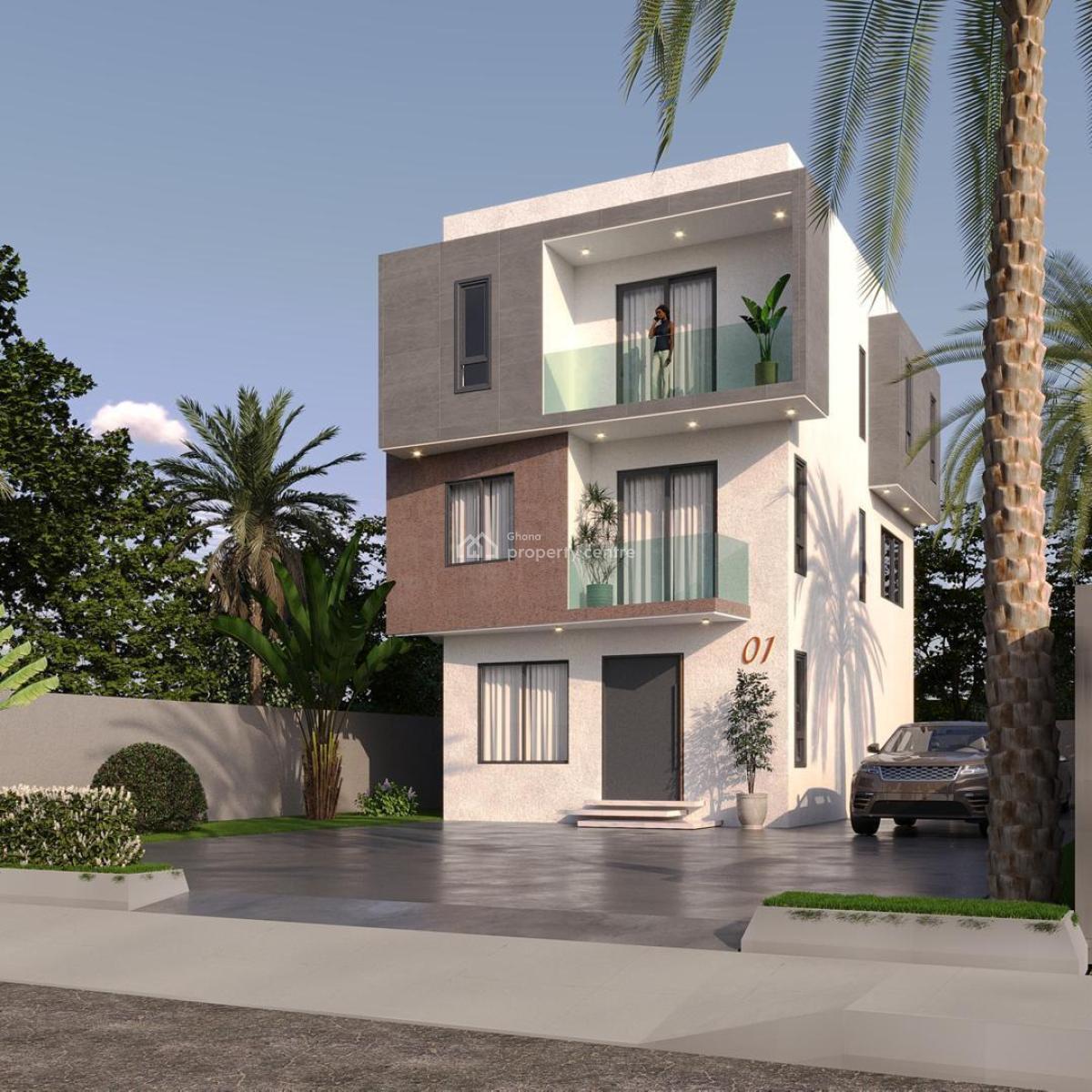 Executive 3.5 Bedroom, Roman Ridge, Accra, House for Sale