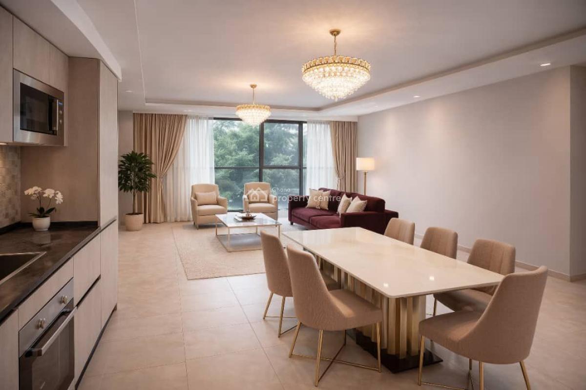 Luxury 1-bed Furnished Apartment@airport Residential Area, Airport Residential Area, Accra, Apartment for Sale