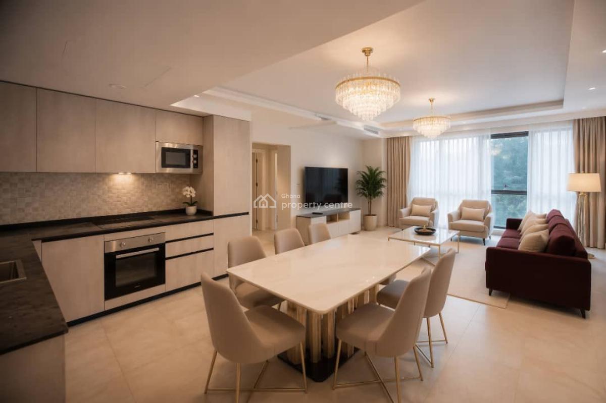 Luxury 1-bed Furnished Apartment@airport Residential Area, Airport Residential Area, Accra, Apartment for Sale