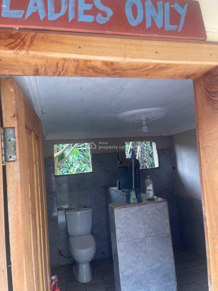 2 Acres of Land with 2 Storie Buildinds, 2 Boy Quarter  Etc, Estate Road- Asufufu, Sunyani Municipal, Brong Ahafo, Church for Sale