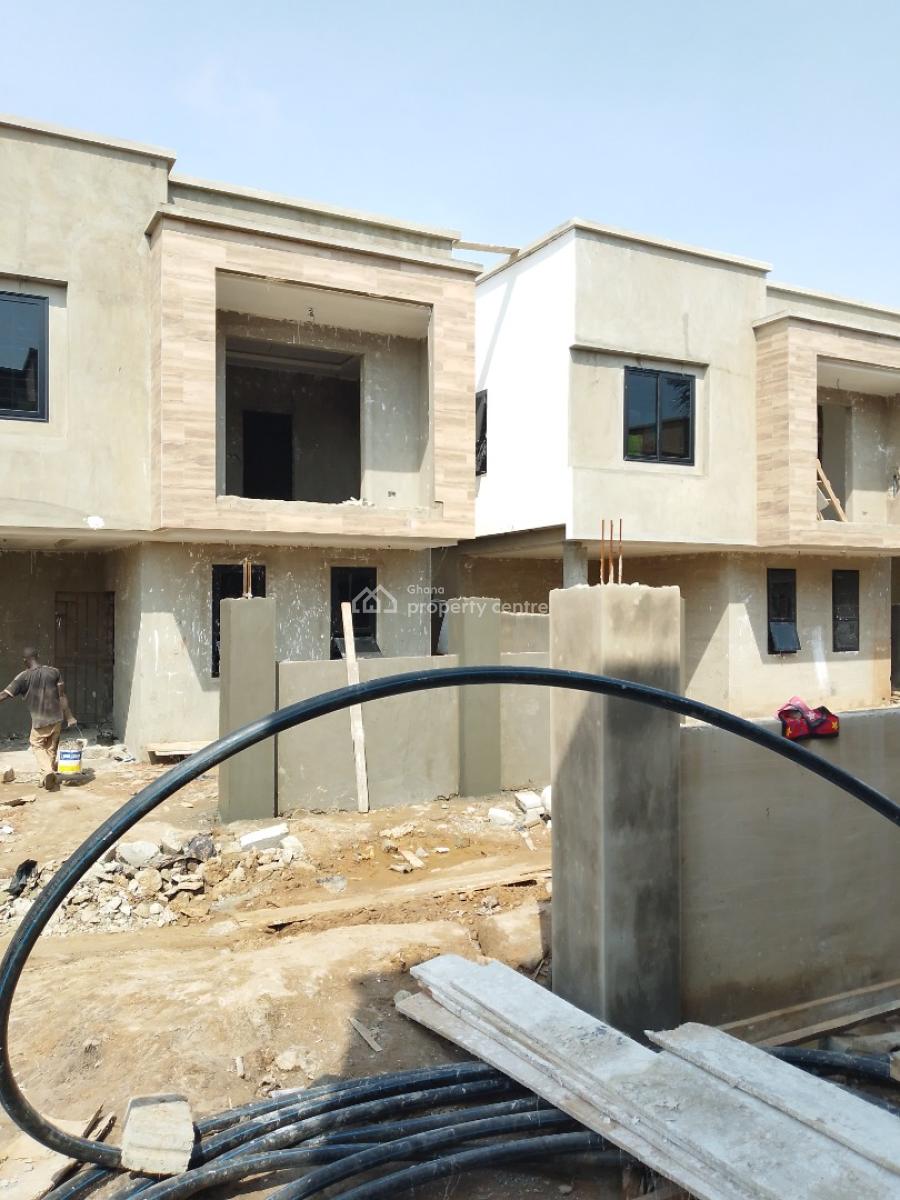 3 Bedroom Under Construction. Make Your Request Now B4 Completion, Spintex Baastona, Spintex, Accra, Detached Duplex for Sale