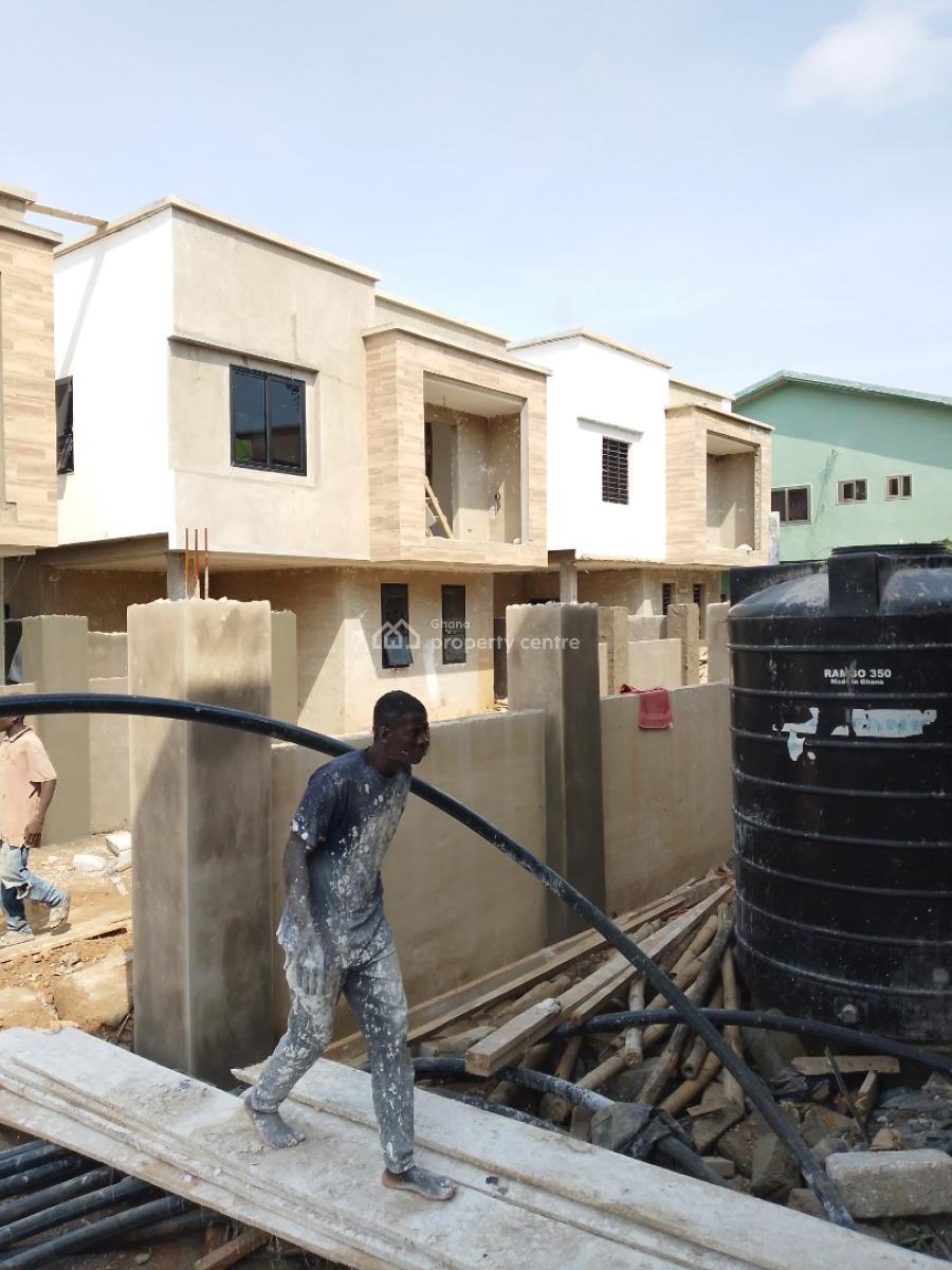 3 Bedroom Under Construction. Make Your Request Now B4 Completion, Spintex Baastona, Spintex, Accra, Detached Duplex for Sale