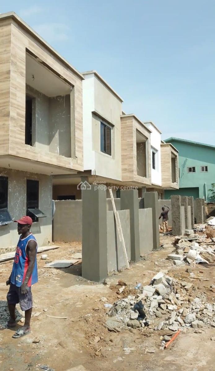 3 Bedroom Under Construction. Make Your Request Now B4 Completion, Spintex Baastona, Spintex, Accra, Detached Duplex for Sale