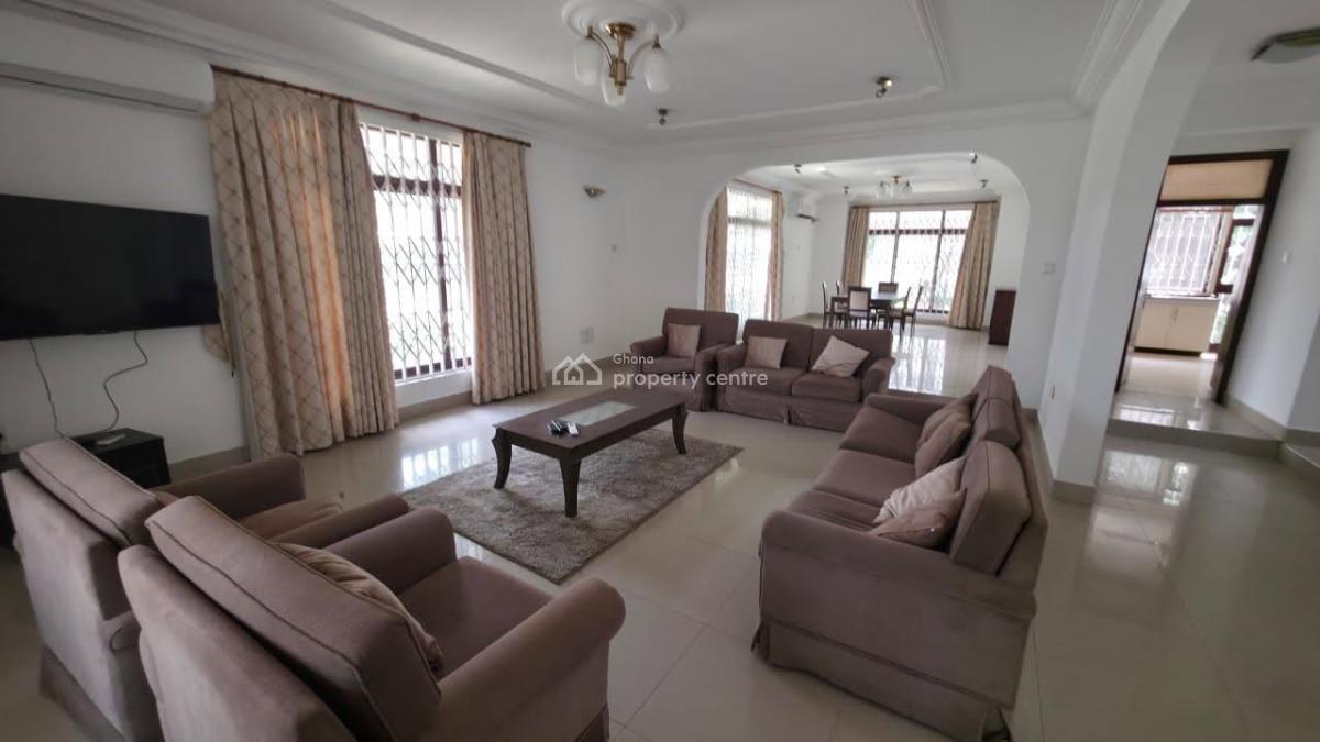 Semi Furnished 4-bedroom Townhome @cantonment, Accra, Cantonments, Accra, House for Rent