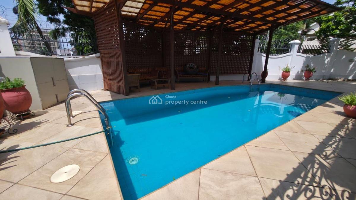 Semi Furnished 4-bedroom Townhome @cantonment, Accra, Cantonments, Accra, House for Rent