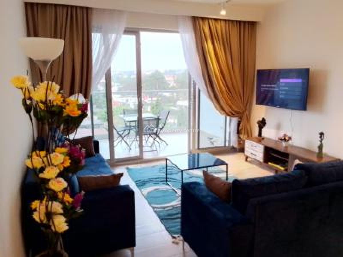 New 1 Bedroom Apartment with Sep Bedroom - Pool, Gym, Wifi, Cantonments, Accra, Apartment for Rent