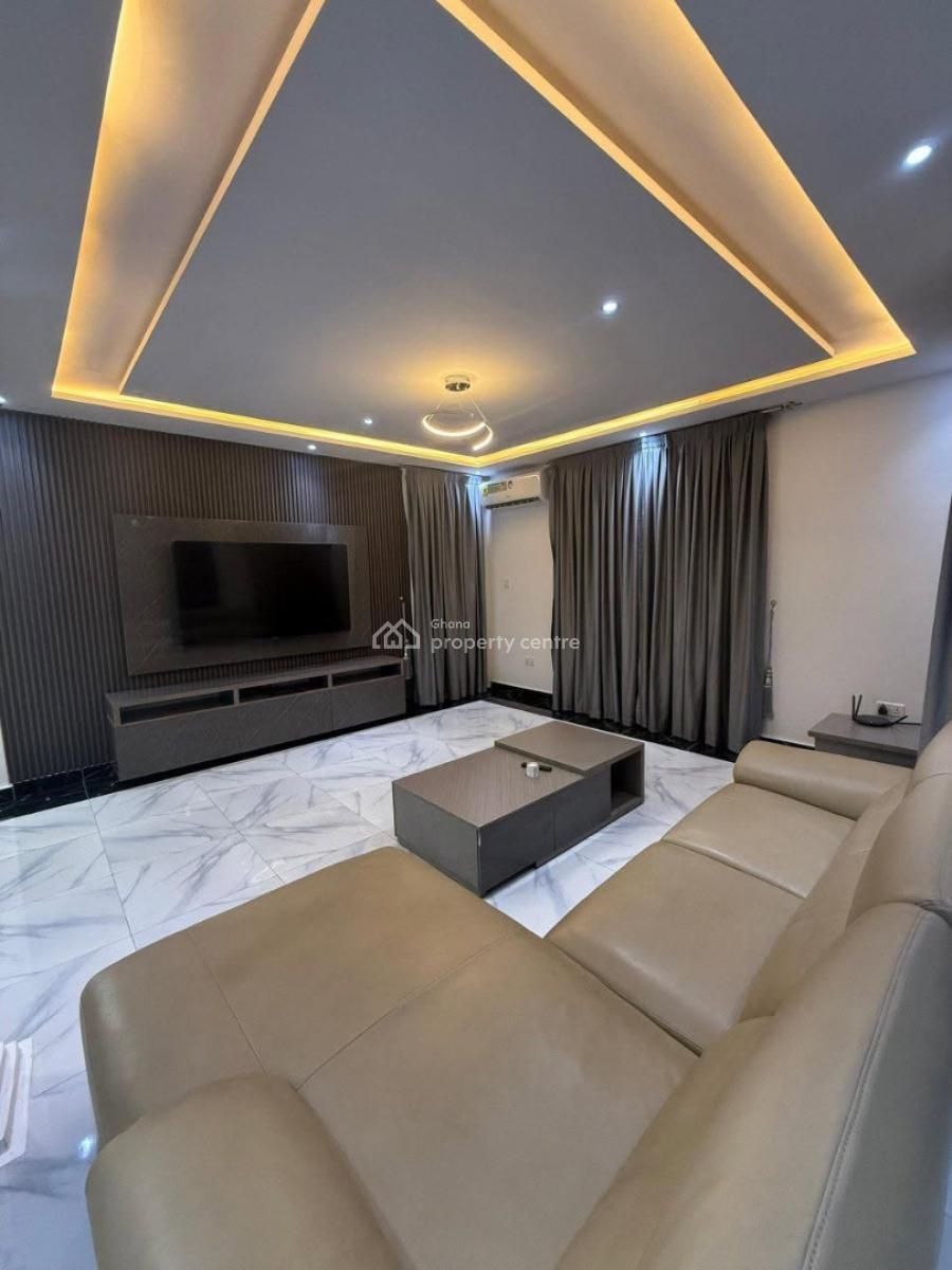 Luxurious 4-bedroom Furnished Smart Home @east Legon, American House, East Legon, Accra, Townhouse for Rent