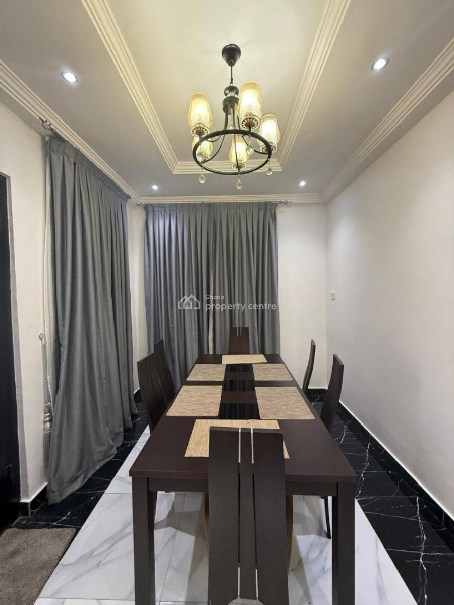 Luxurious 4-bedroom Furnished Smart Home @east Legon, American House, East Legon, Accra, Townhouse for Rent