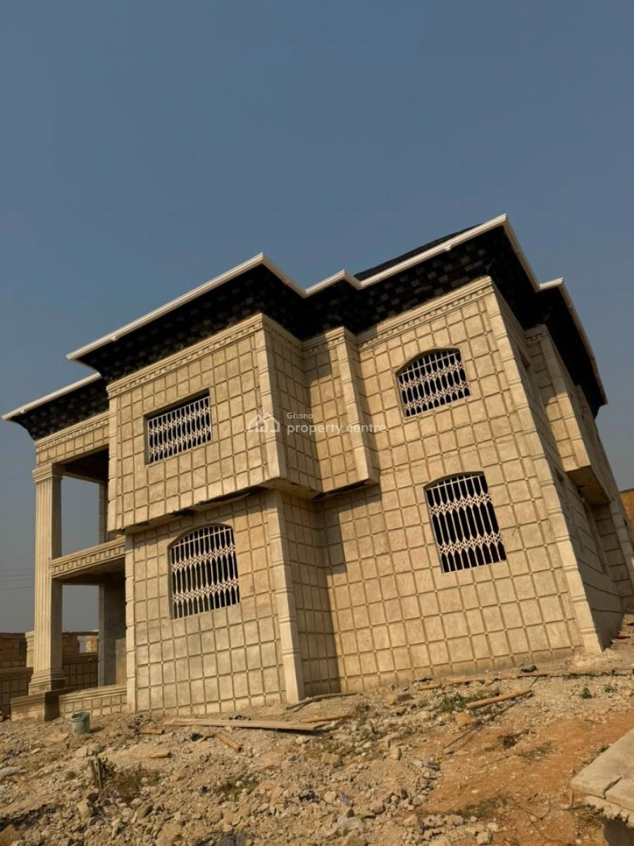 Newlly Built 6 Bedrooms in a Serene Enviroment, Dominase Senfi, Bekwai Municipal, Ashanti, House for Sale