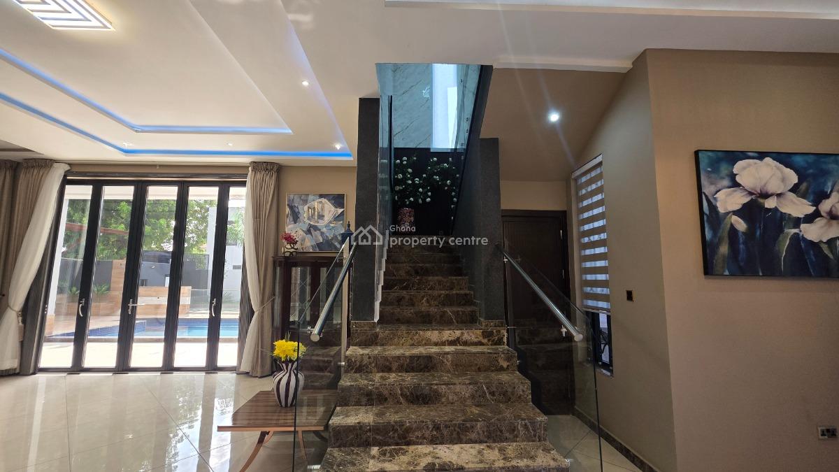 5 Bedroom Furnished House with Pool at East Airport, East Airport, Accra Metropolitan, Accra, House for Sale