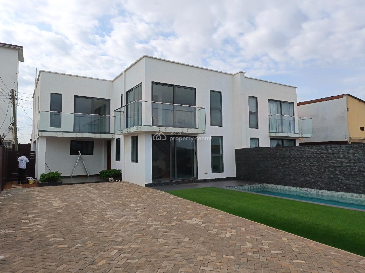 Pool House 3bedrm in South La Estate, South La Estate Opposite Labone Road, Accra Metropolitan, Accra, Detached Duplex for Rent