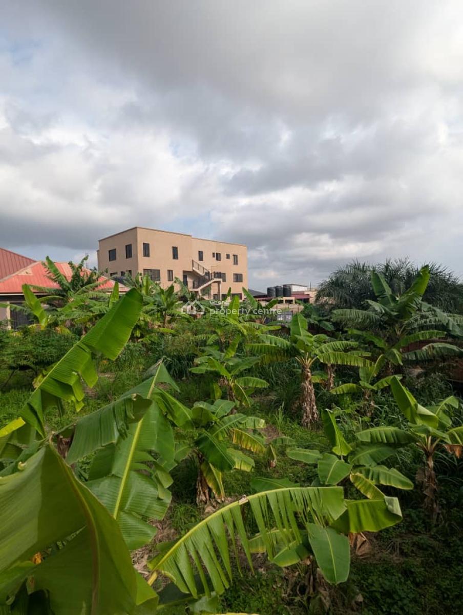 Walled and Gated  Land Measuring 70×100 Feet with Titile Document, Ashongman, Kwabenya, Ga East Municipal, Accra, Land for Sale