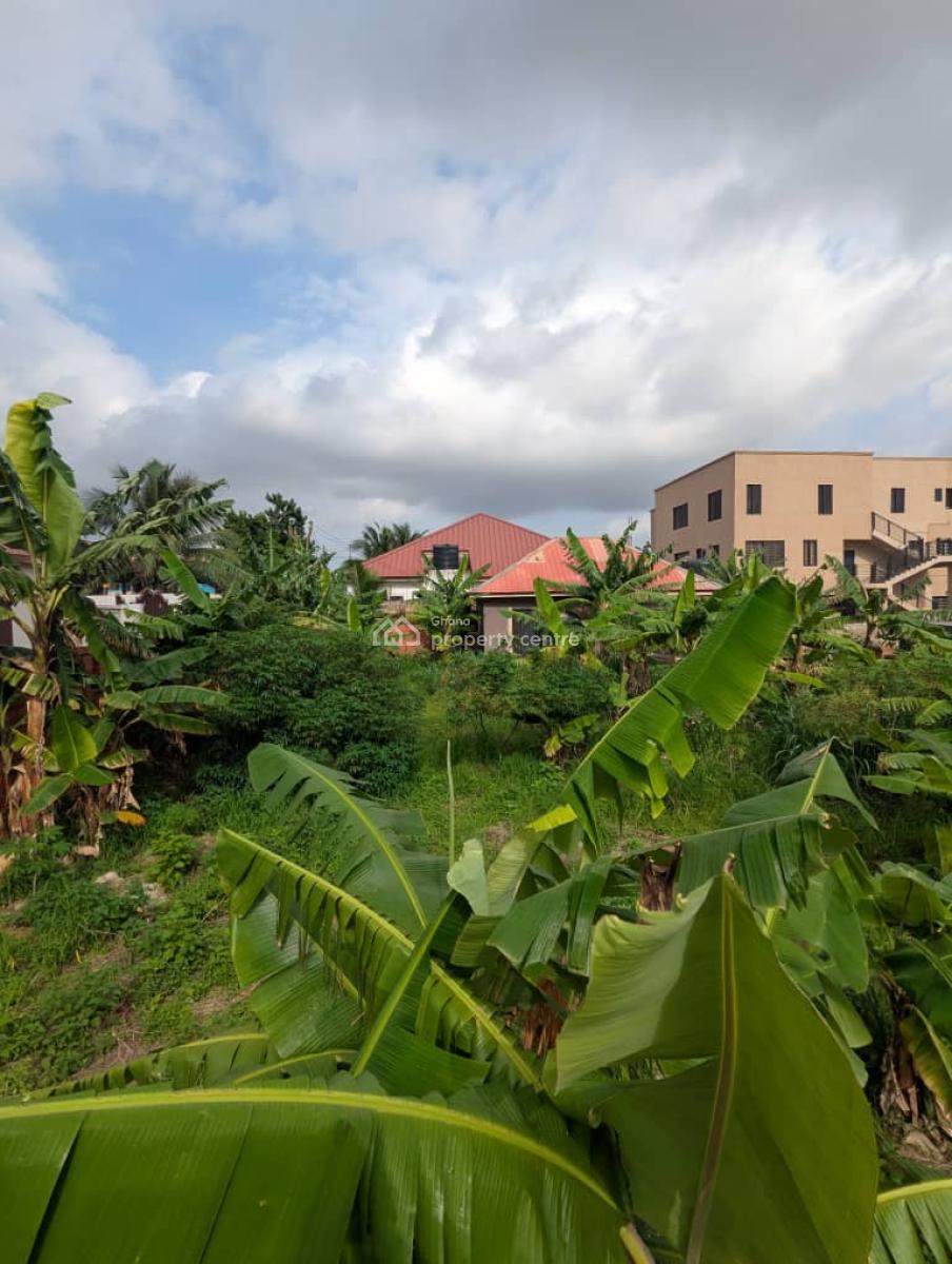 Walled and Gated  Land Measuring 70×100 Feet with Titile Document, Ashongman, Kwabenya, Ga East Municipal, Accra, Land for Sale
