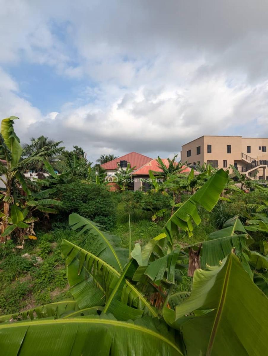 Walled and Gated  Land Measuring 70×100 Feet with Titile Document, Ashongman, Kwabenya, Ga East Municipal, Accra, Land for Sale