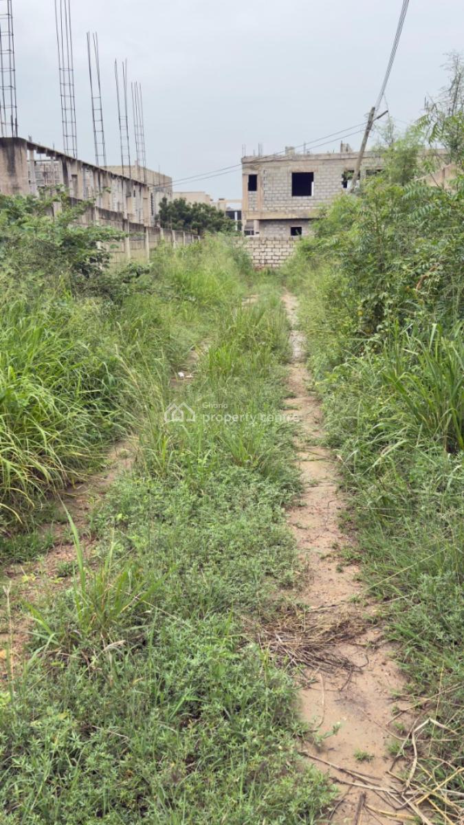 Walled and Gated  Land Measuring 70×100 Feet with Titile Document, Ashongman, Kwabenya, Ga East Municipal, Accra, Land for Sale