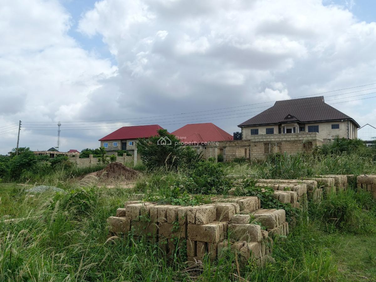 Half Plot, Mampongteng Nicho City, Near Kenyasi Bosore/ Adwumam, Kumasi Metropolitan, Ashanti, Residential Land for Sale