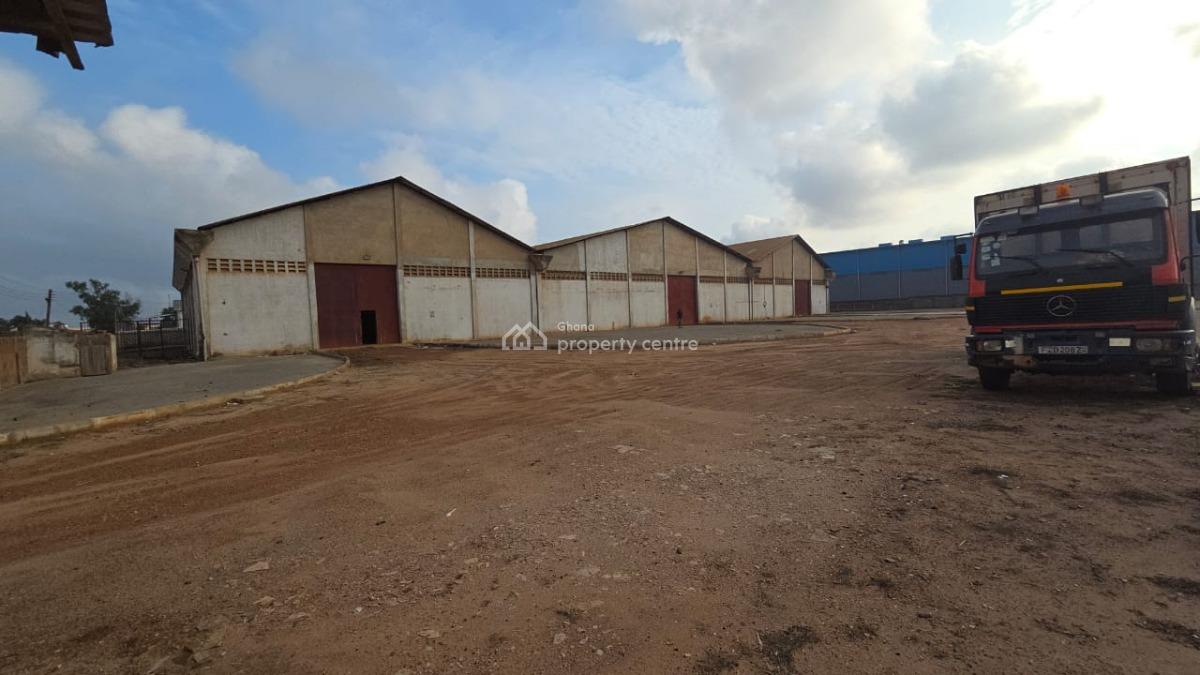 2,400sqm Warehouse on 2.37 Acres, Tema, Kpone Industrial Area, Tema, Accra, Warehouse for Sale