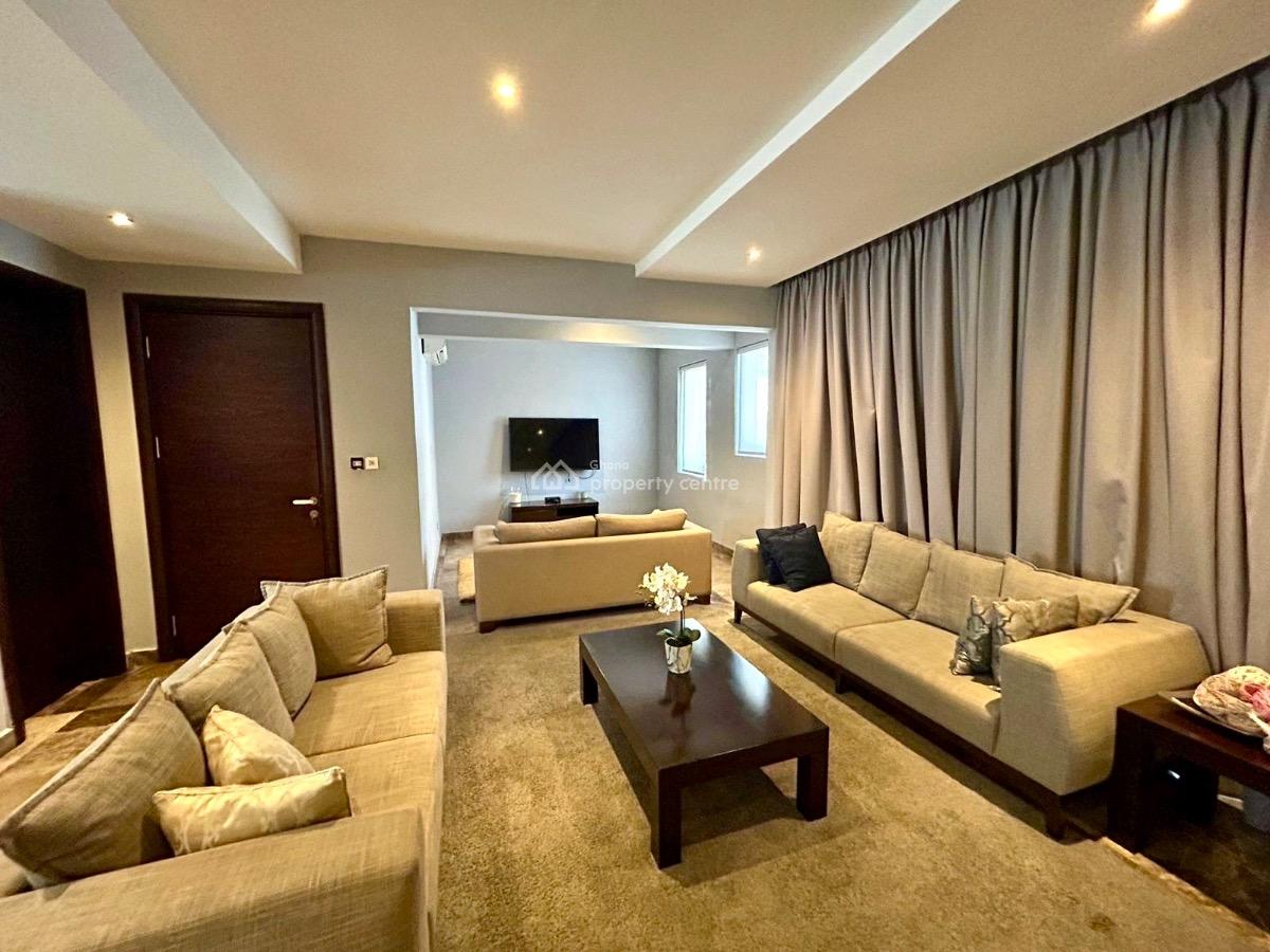 Furnished 2 Bedroom  Apartment, Bentley Place, Airport Residential Area, Accra, Apartment for Rent