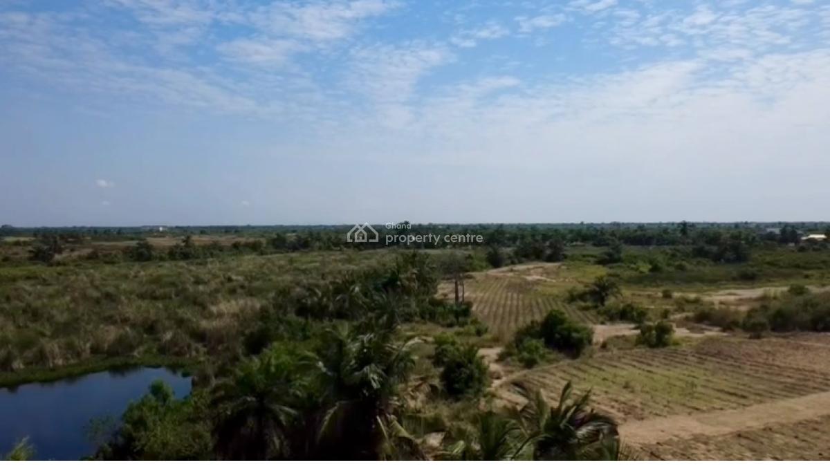 Dispute-free Registered Riverfront Land in a Fast Developing Location, Big Ada, Kasseh Ada Foah Road, Dzitorkoe, Ada East, Accra, Mixed-use Land for Sale