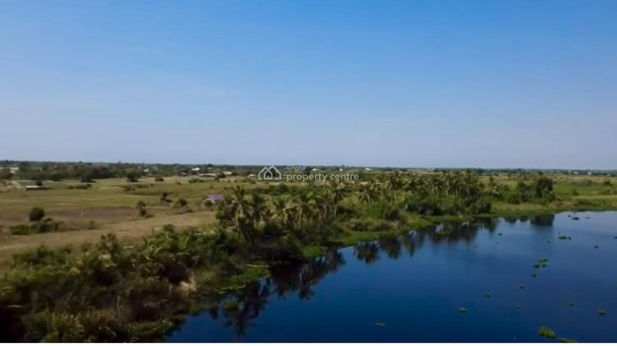 Dispute-free Registered Riverfront Land in a Fast Developing Location, Big Ada, Kasseh Ada Foah Road, Dzitorkoe, Ada East, Accra, Mixed-use Land for Sale