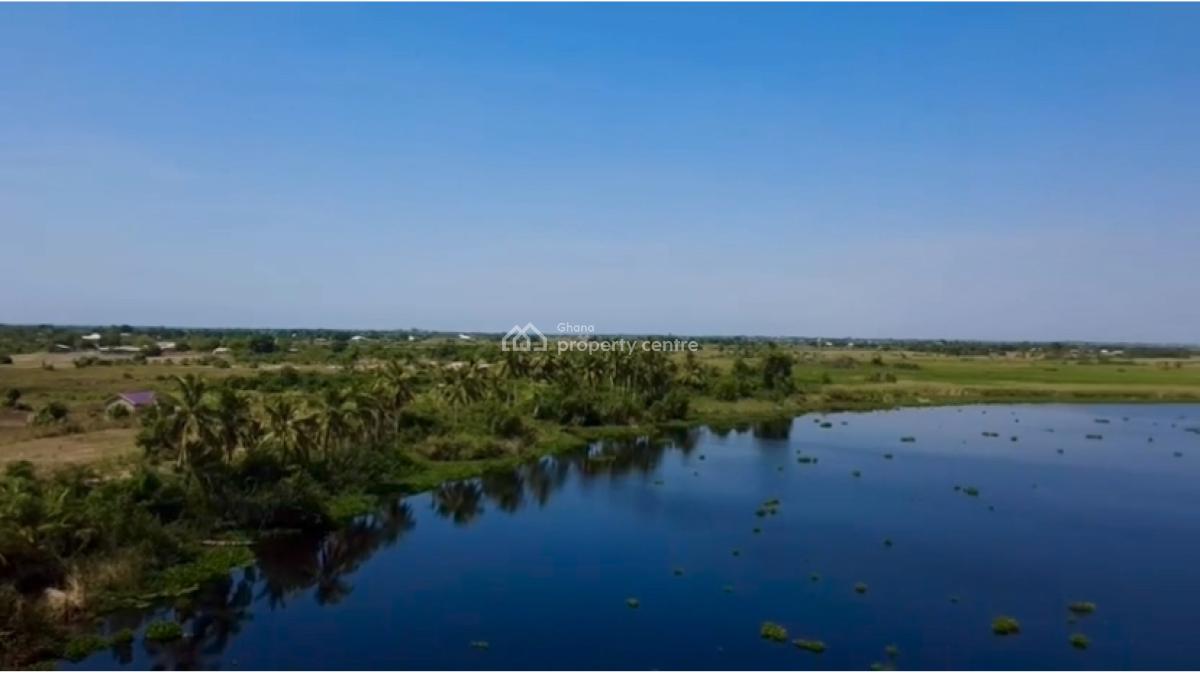 Dispute-free Registered Riverfront Land in a Fast Developing Location, Big Ada, Kasseh Ada Foah Road, Dzitorkoe, Ada East, Accra, Mixed-use Land for Sale