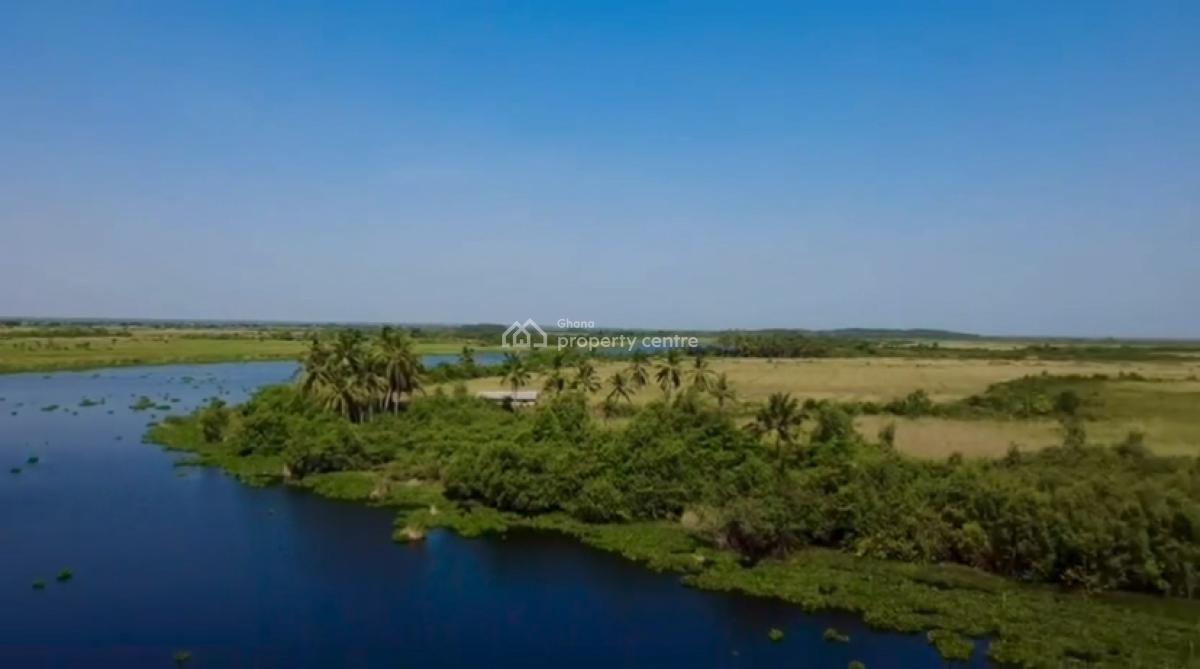 Dispute-free Registered Riverfront Land in a Fast Developing Location, Big Ada, Kasseh Ada Foah Road, Dzitorkoe, Ada East, Accra, Mixed-use Land for Sale