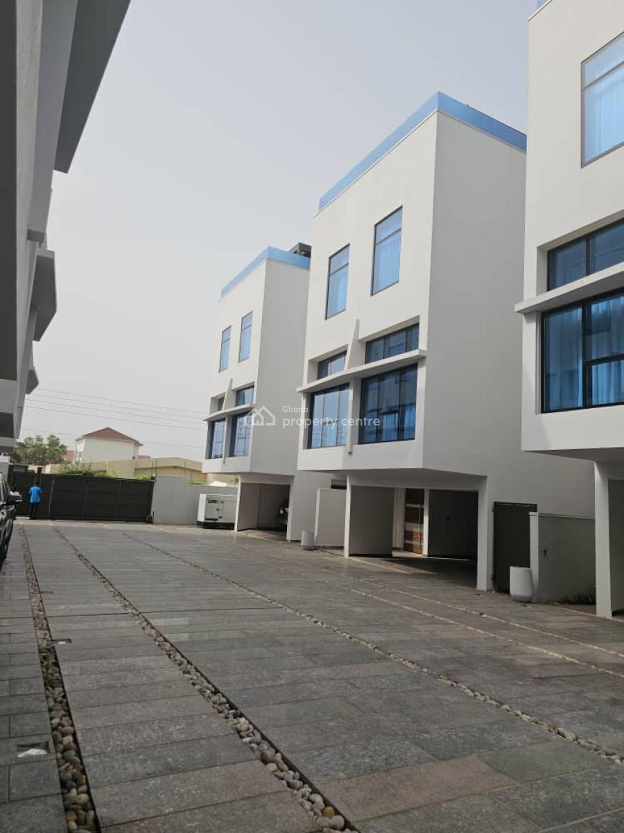 Luxury 4 Bedroom Furnished Town House, East Legon, Accra, Townhouse for Rent