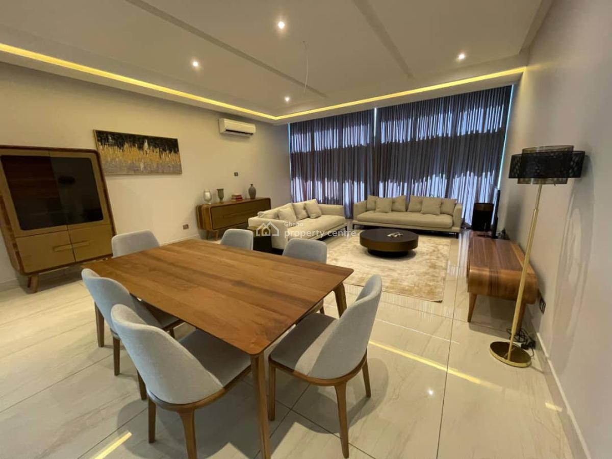 Luxury 4 Bedroom Furnished Town House, East Legon, Accra, Townhouse for Rent