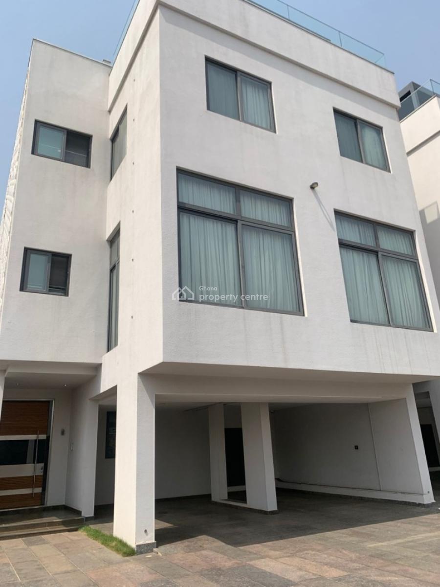 Luxury 4 Bedroom Furnished Town House, East Legon, Accra, Townhouse for Rent