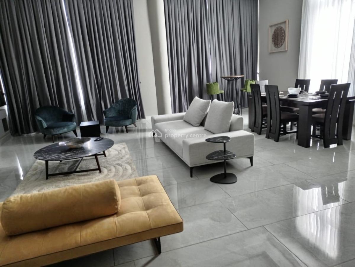 Luxury 4 Bedroom Furnished Town House, East Legon, Accra, Townhouse for Rent