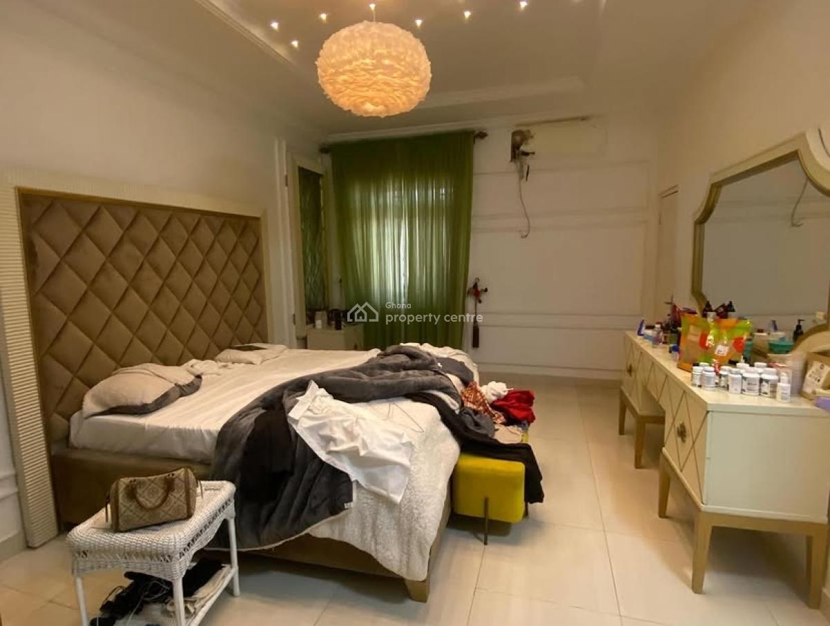 Executive Semi Furnished 5 Bedrooms, Adjiringanor, East Legon, Accra, House for Sale