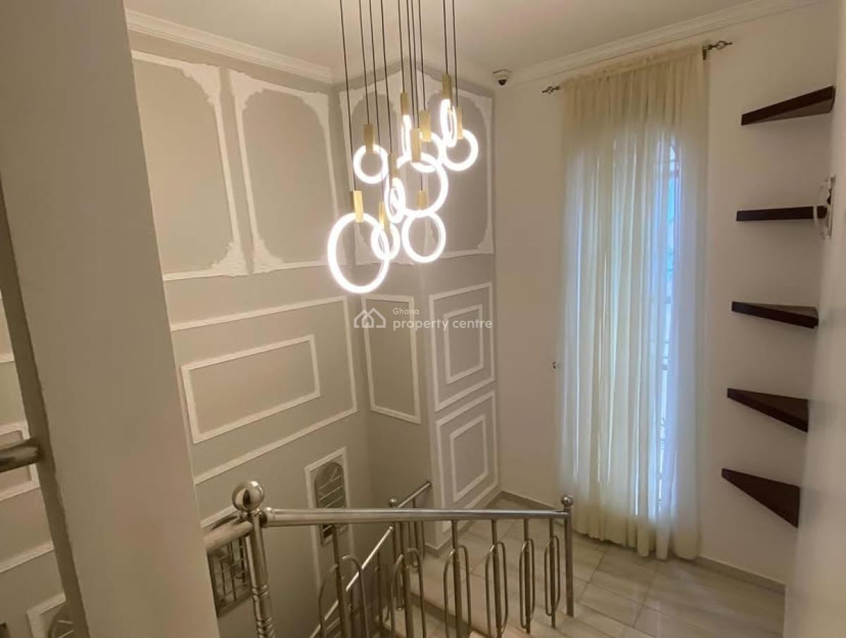 Executive Semi Furnished 5 Bedrooms, Adjiringanor, East Legon, Accra, House for Sale