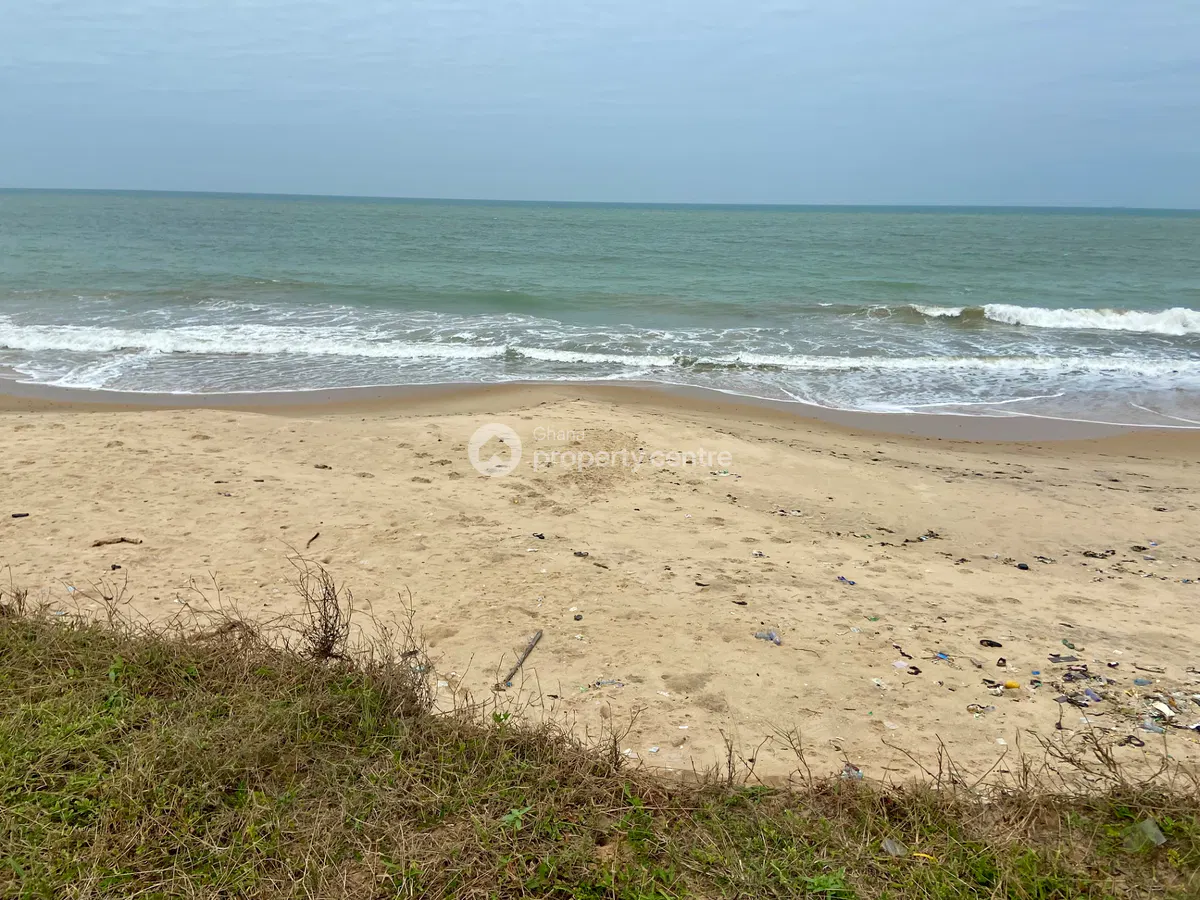 Prime Titled Litigation-Free & Dispute-Free Beachfront Land — Lekpongunor Beach Road, Prampram, Ningo Prampram District, Accra