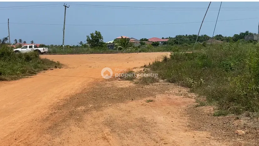 Half Plot Residential Land — Ningo Prampram Beach Road, Ningo Prampram District, Accra